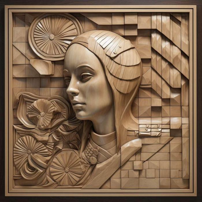 نموذج ثلاثي الأبعاد لآلة CNC 3D Art 